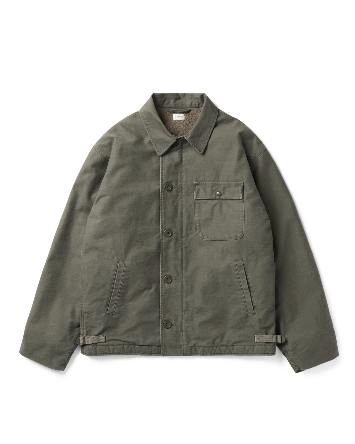 Khakis - Deck Crew Jacket (Olive Drab) product image 1 | TRAB K-Fashion Australia