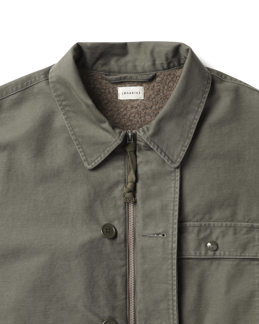 Khakis - Deck Crew Jacket (Olive Drab) product image 2 | TRAB K-Fashion Australia