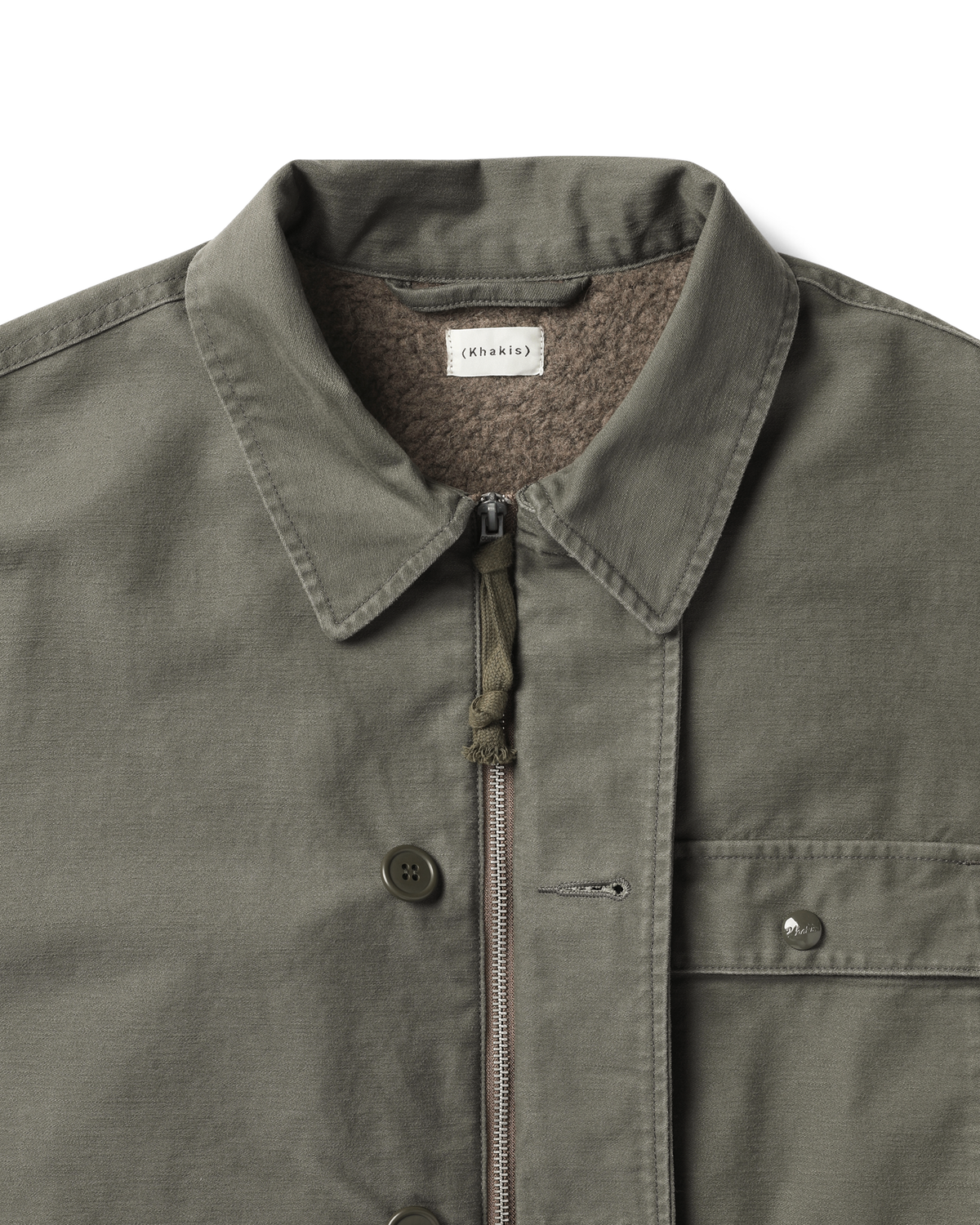 Khakis - Deck Crew Jacket (Olive Drab) product image 2 | TRAB K-Fashion Australia