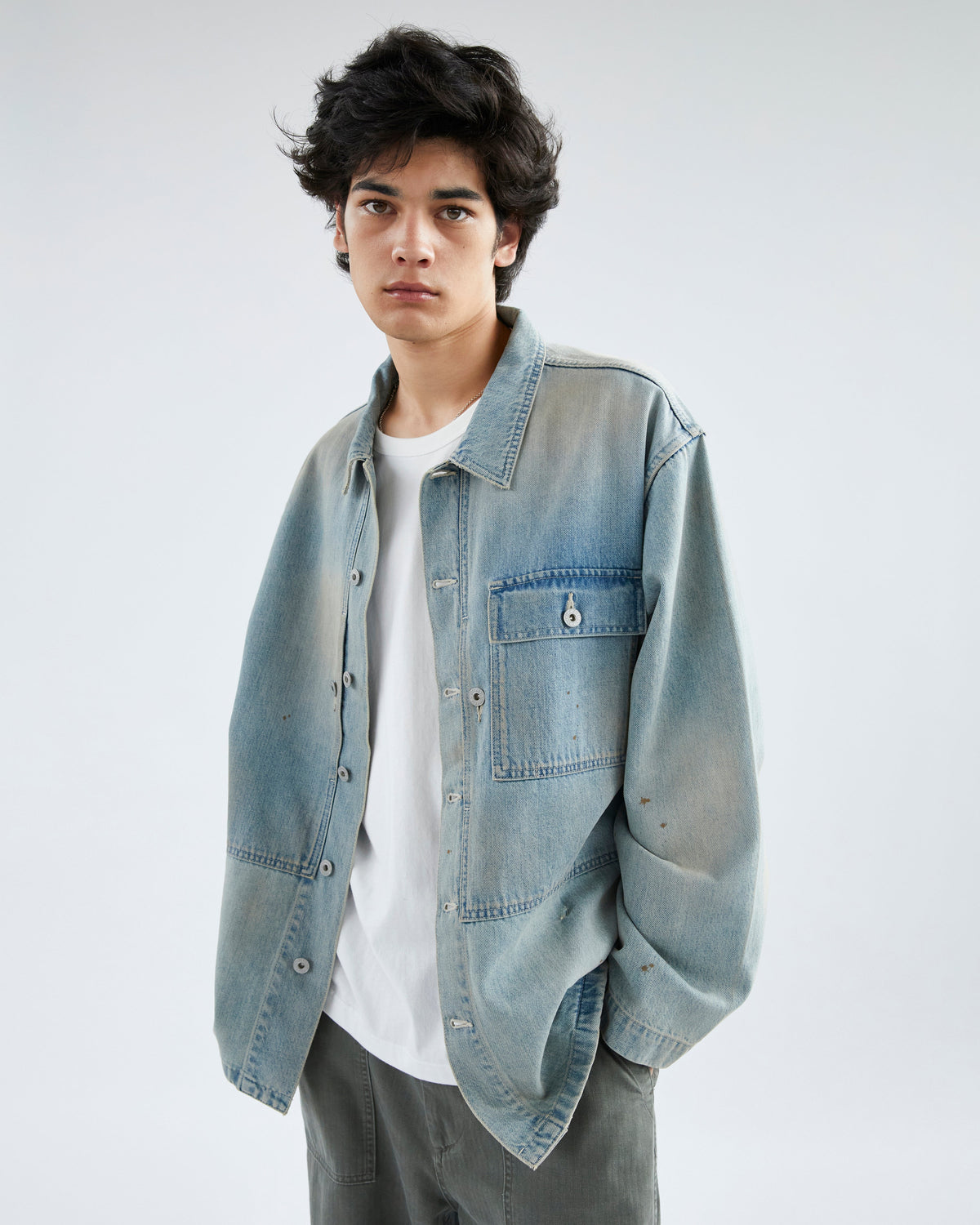Khakis - Denim Miller Jacket (Light Blue) product image 6 | TRAB K-Fashion Australia