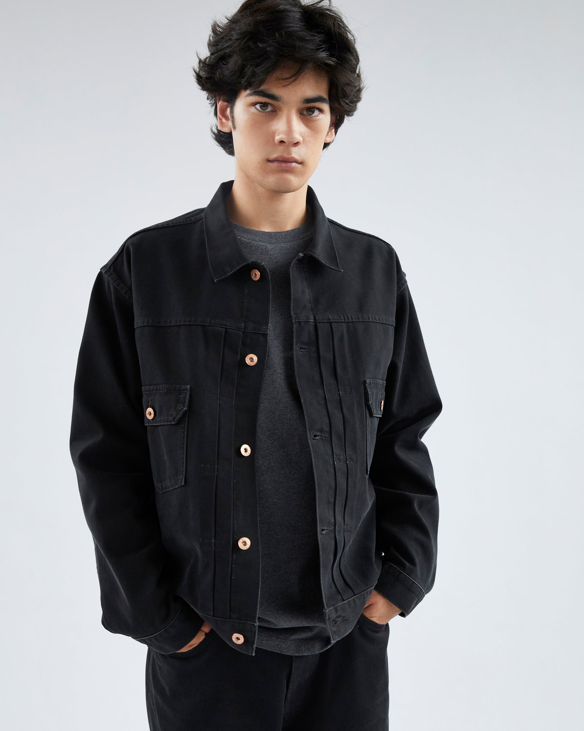 Khakis - Ford Pique Jacket (Black) product image 6 | TRAB K-Fashion Australia