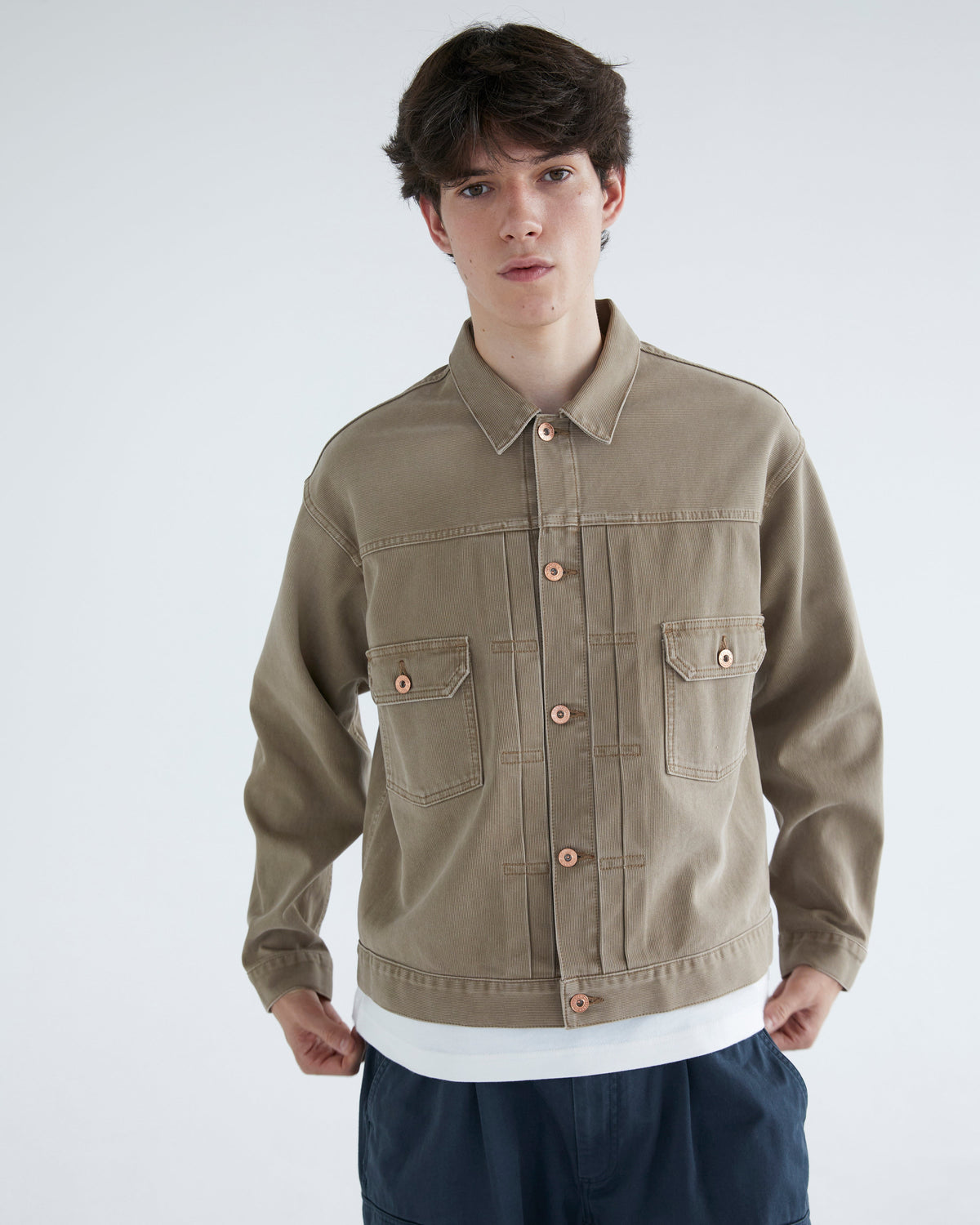 Khakis - Ford Pique Jacket (Tan) product image 7 | TRAB K-Fashion Australia