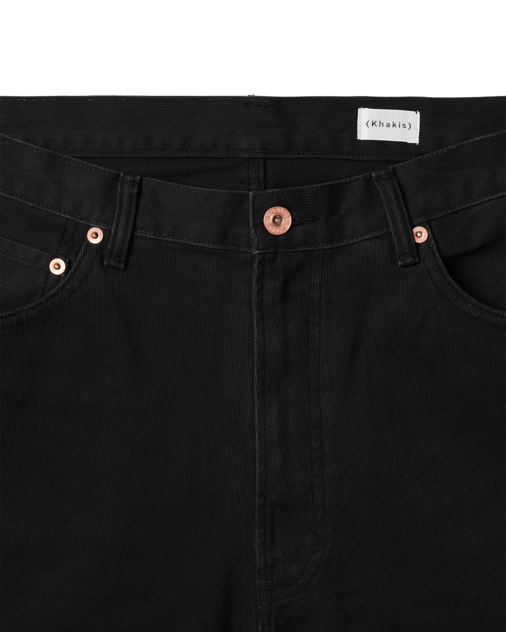 Khakis - Ford Pique Pant (Black) product image 2 | TRAB K-Fashion Australia