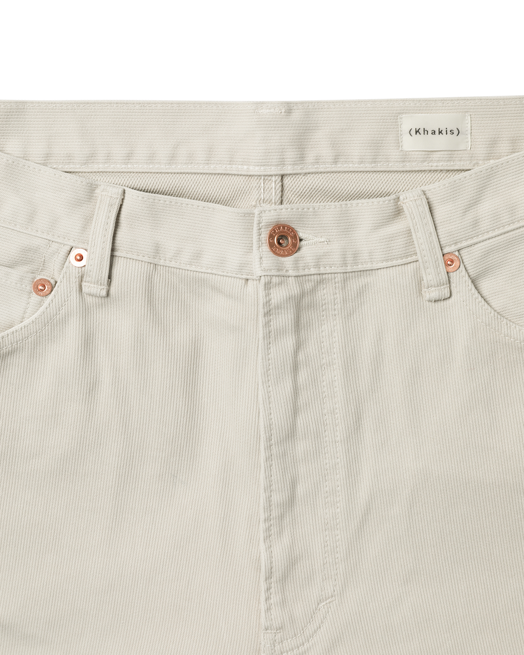 Khakis - Ford Pique Pant (Ivory) product image 2 | TRAB K-Fashion Australia