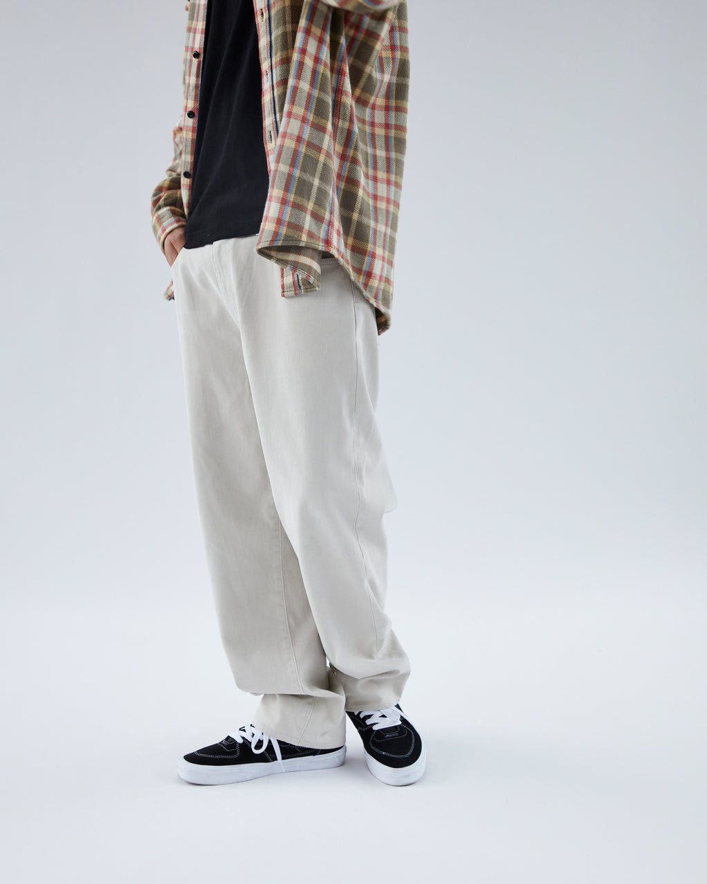 Khakis - Ford Pique Pant (Ivory) product image 6 | TRAB K-Fashion Australia