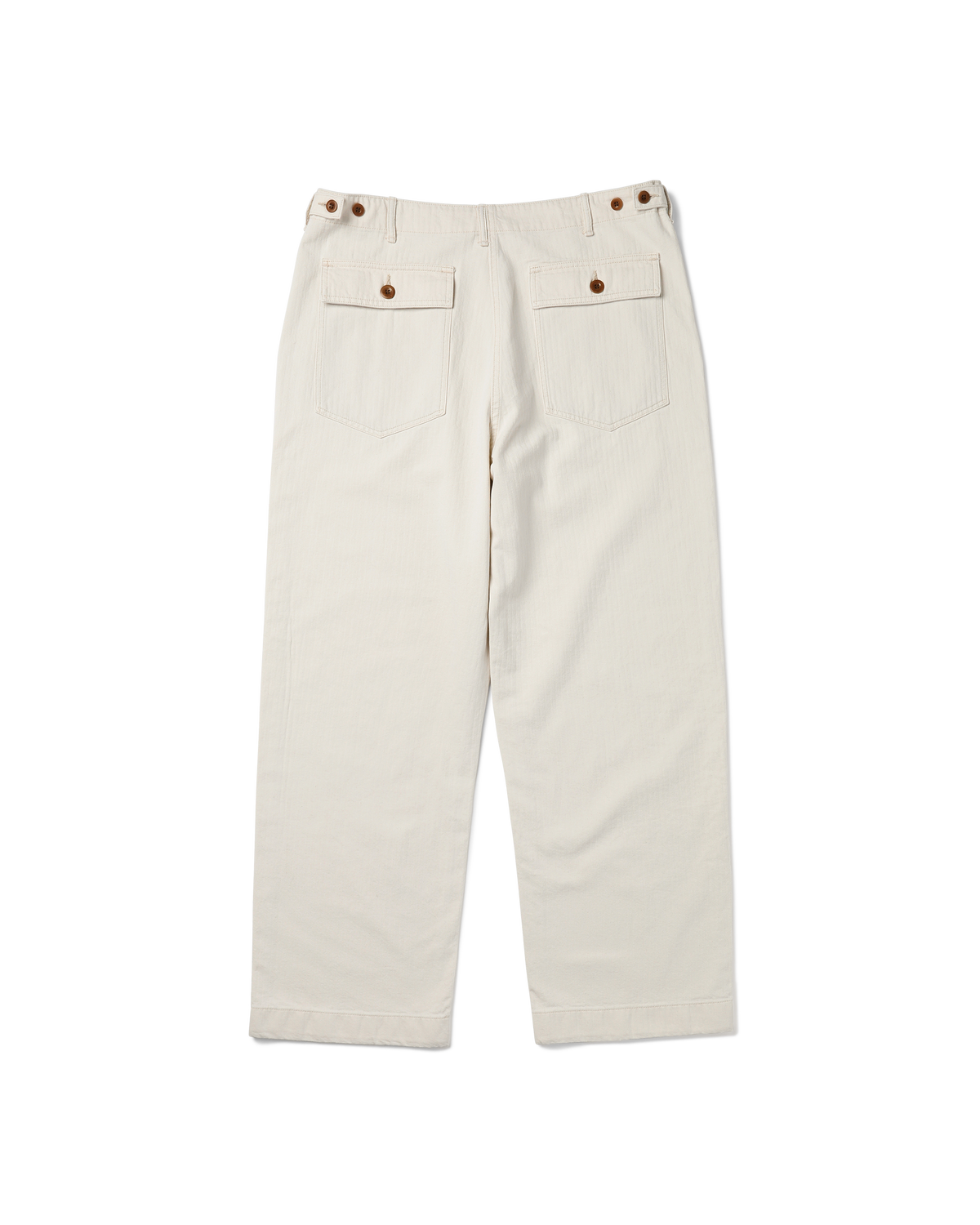 Khakis - Hbt Baker Pant (Ecru) product image 4 | TRAB K-Fashion Australia