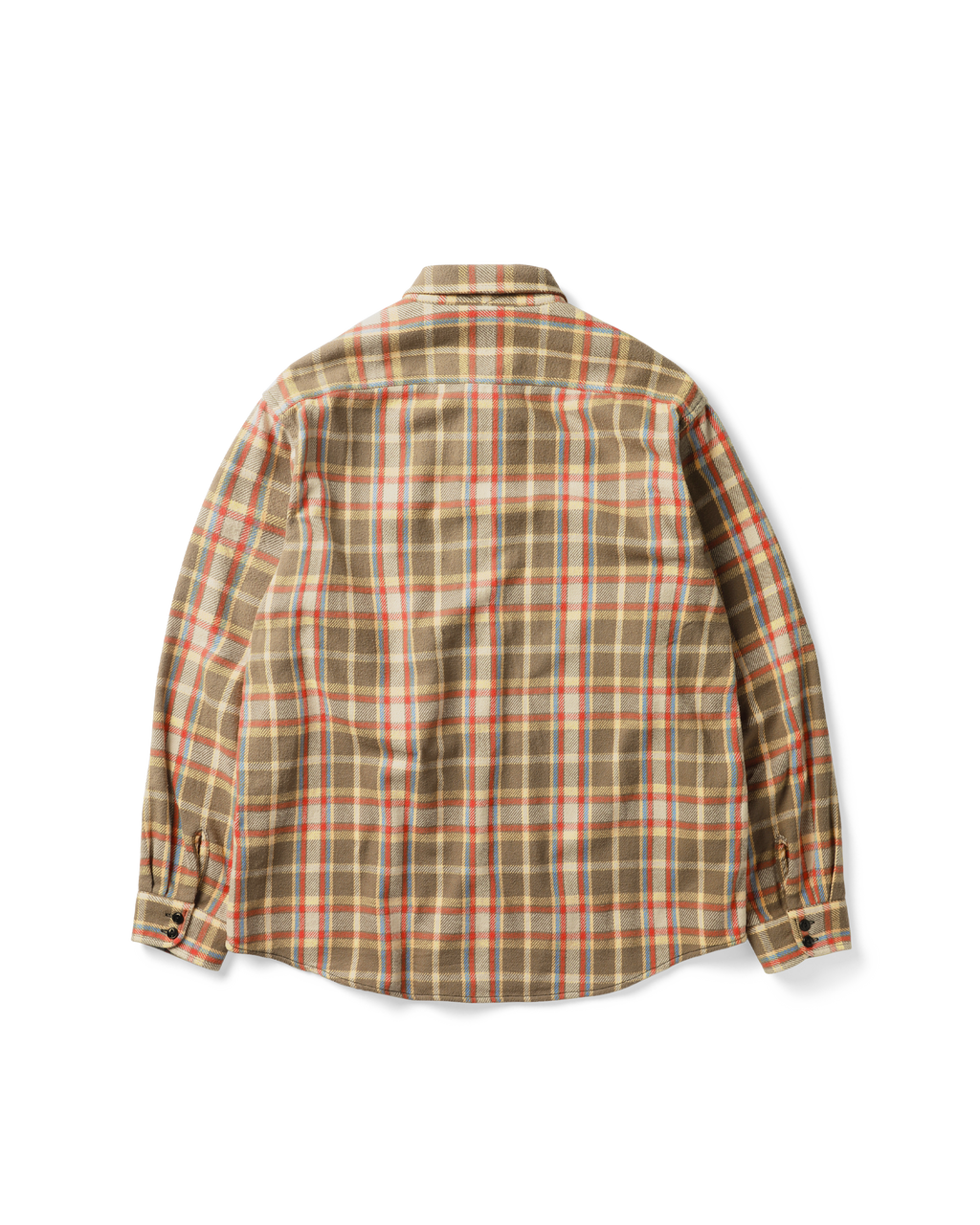 Khakis - Heavy Flannel Shirt (Tan) product image 5 | TRAB K-Fashion Australia