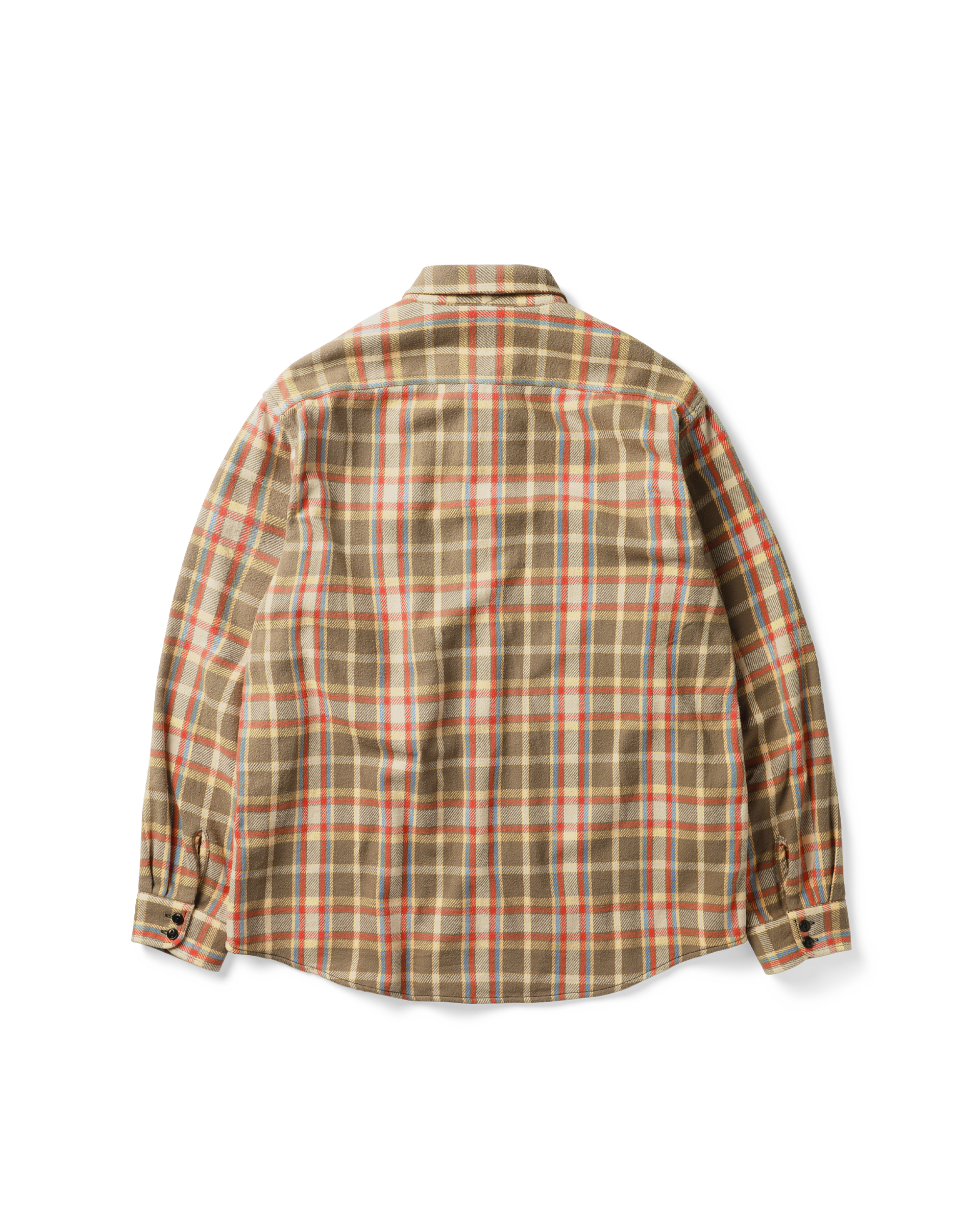 Khakis - Heavy Flannel Shirt (Tan) product image 5 | TRAB K-Fashion Australia