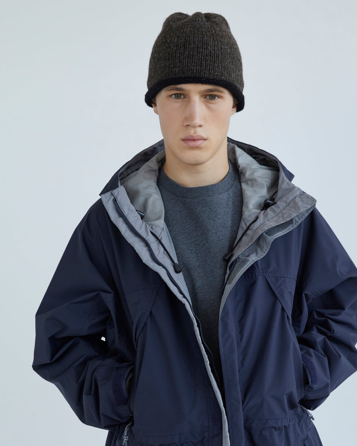 Khakis - Hobo Wool Beanie (Dark Brown) product image 3 | TRAB K-Fashion Australia