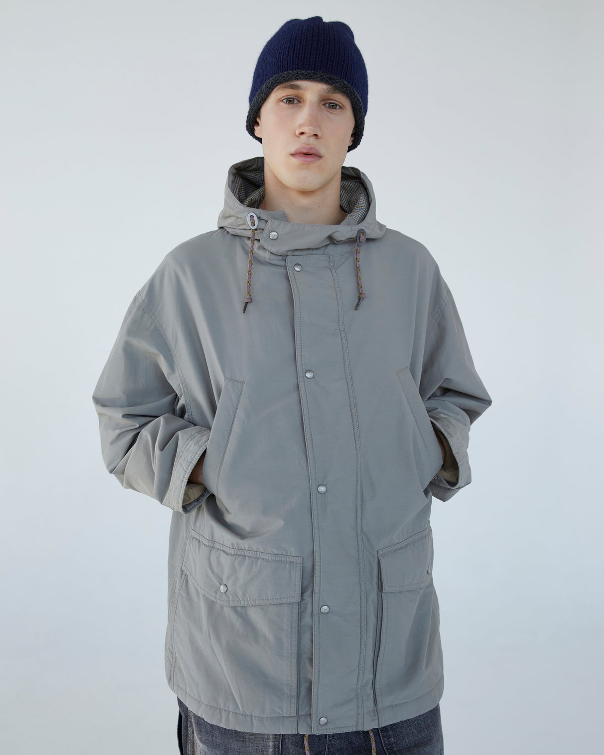 Khakis - Hobo Wool Beanie (Navy) product image 3 | TRAB K-Fashion Australia