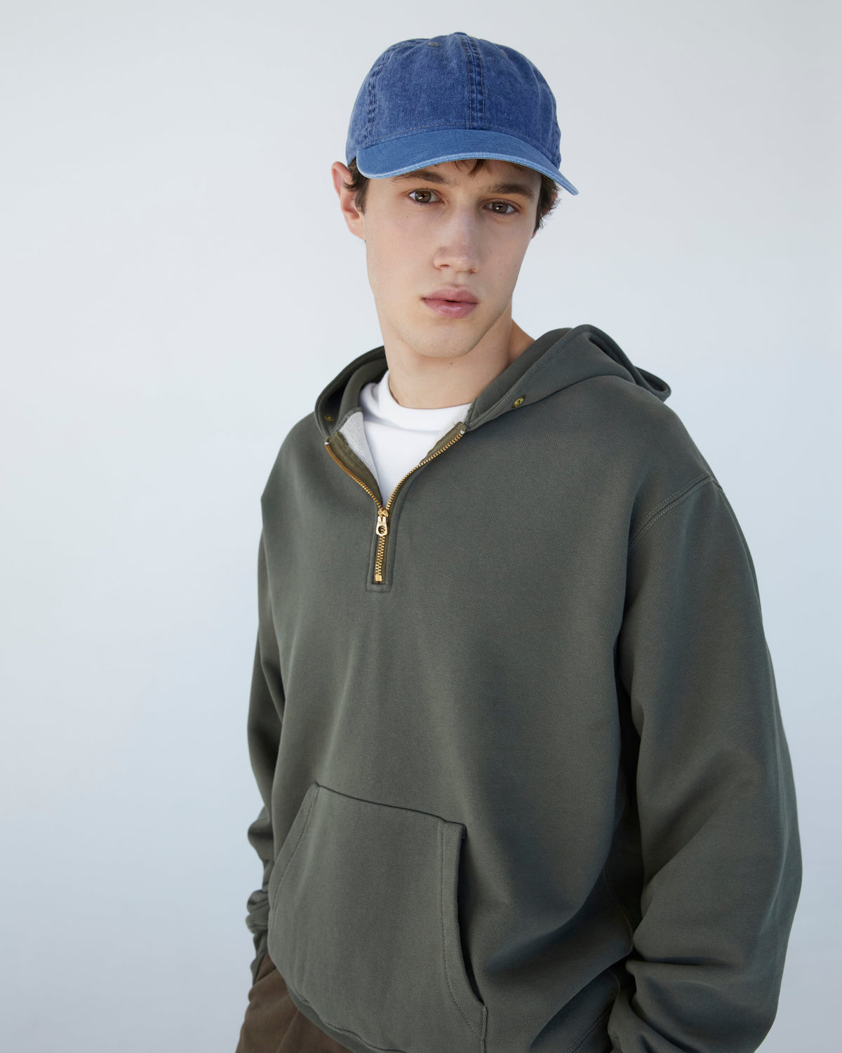 Khakis - Newera Blank Cap (Blue) product image 4 | TRAB K-Fashion Australia