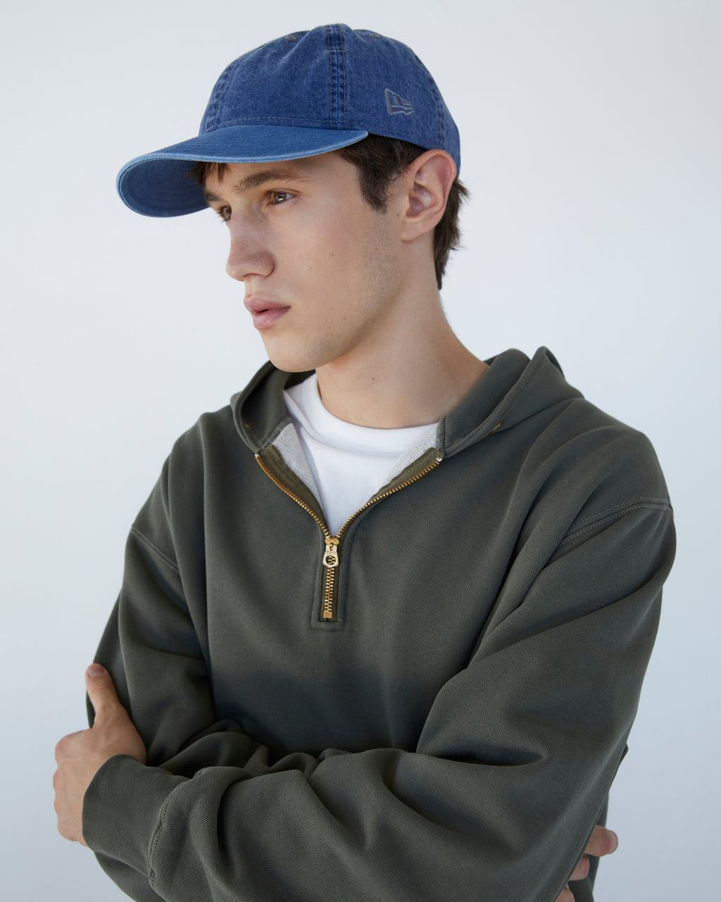 Khakis - Newera Blank Cap (Blue) product image 5 | TRAB K-Fashion Australia
