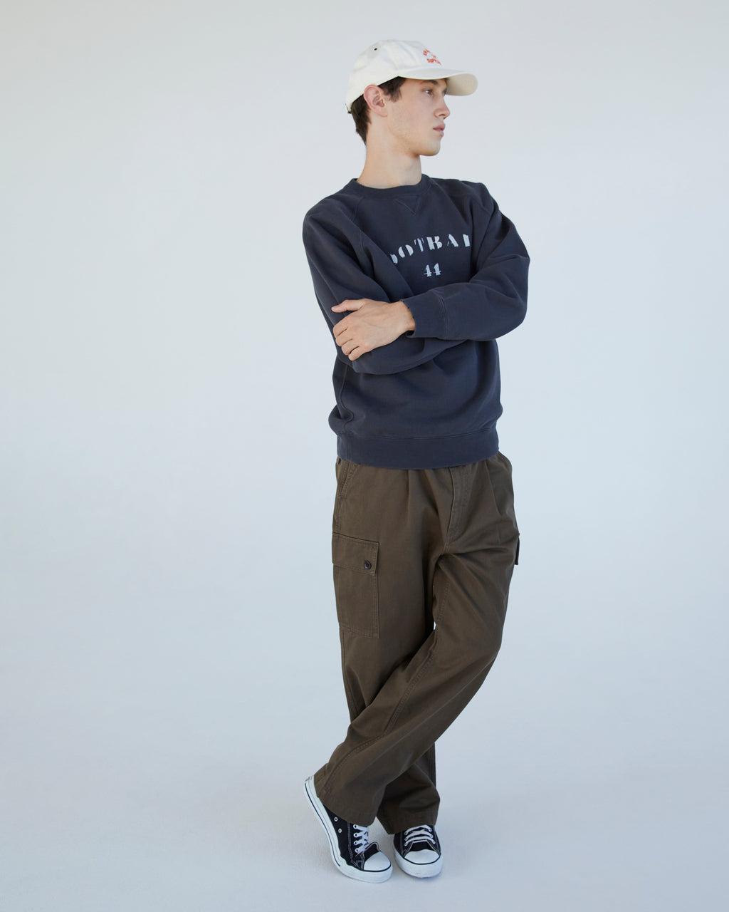 Khakis - Locker Crewneck (Black) product image 5 | TRAB K-Fashion Australia