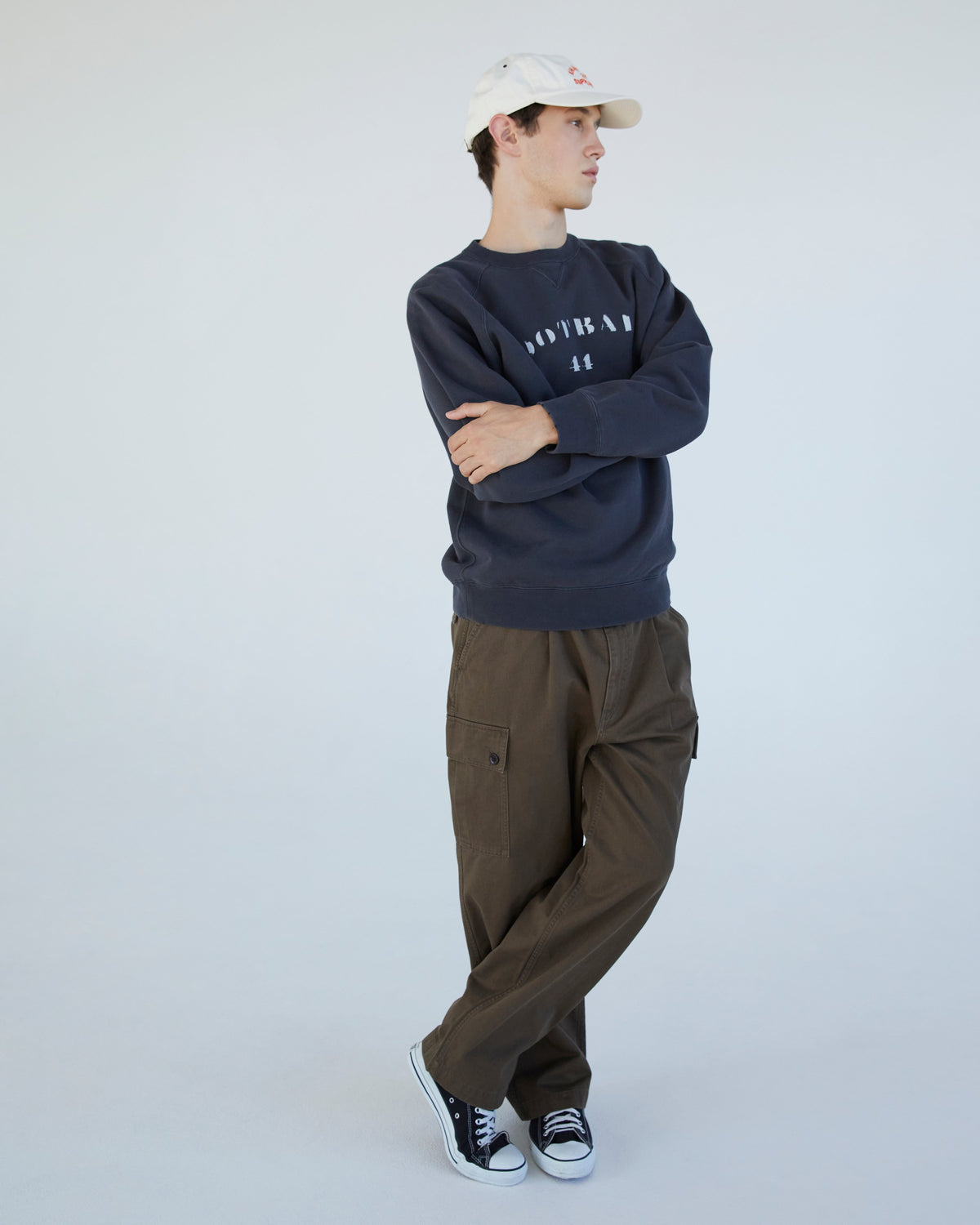 Khakis - Locker Crewneck (Black) product image 5 | TRAB K-Fashion Australia