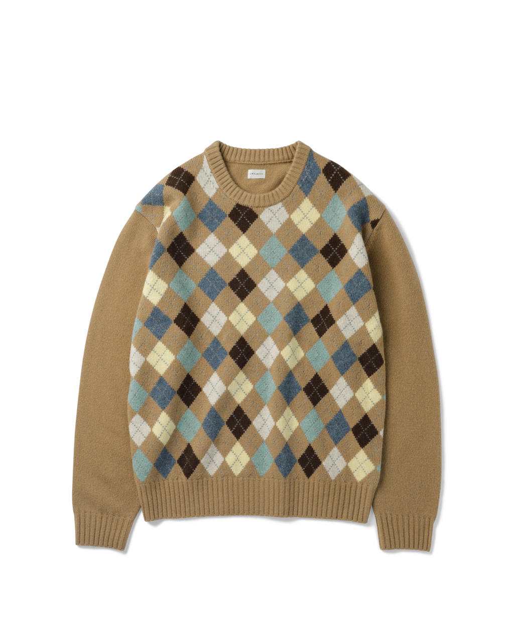 Khakis - Milo Argyle Sweater (Camel) product image 1 | TRAB K-Fashion Australia
