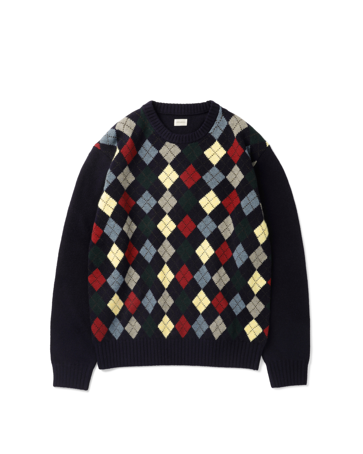 Khakis - Milo Argyle Sweater (Navy) product image 1 | TRAB K-Fashion Australia