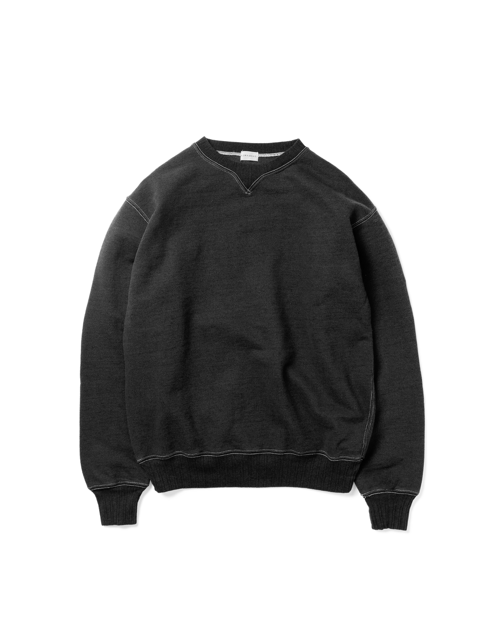 Khakis - Multi-Grain Crewneck (Charcoal) product image 1 | TRAB K-Fashion Australia