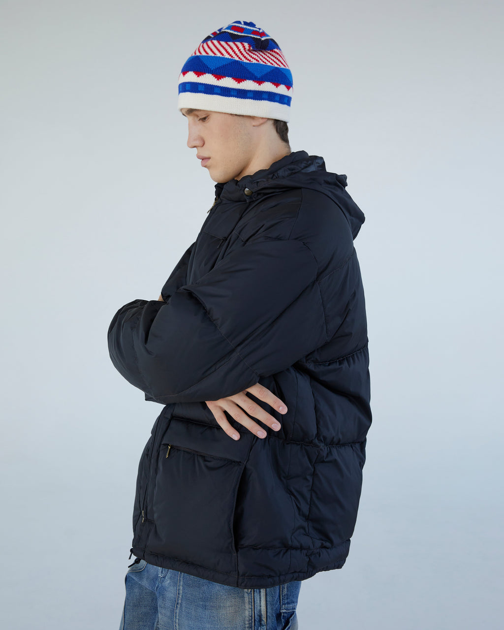 Khakis - Sherpa Beanie (Blue) product image 3 | TRAB K-Fashion Australia
