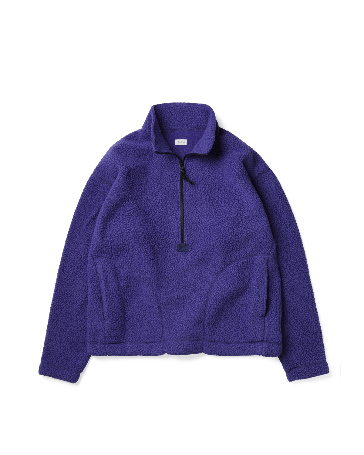 Khakis - Sherpa Half Zip Pullover (Cobalt) product image 1 | TRAB K-Fashion Australia