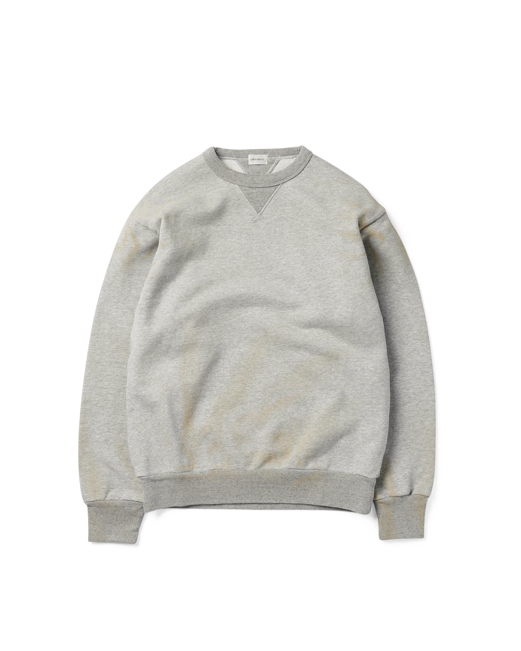 Khakis - Stained Crewneck (Heather Grey) product image 1 | TRAB K-Fashion Australia