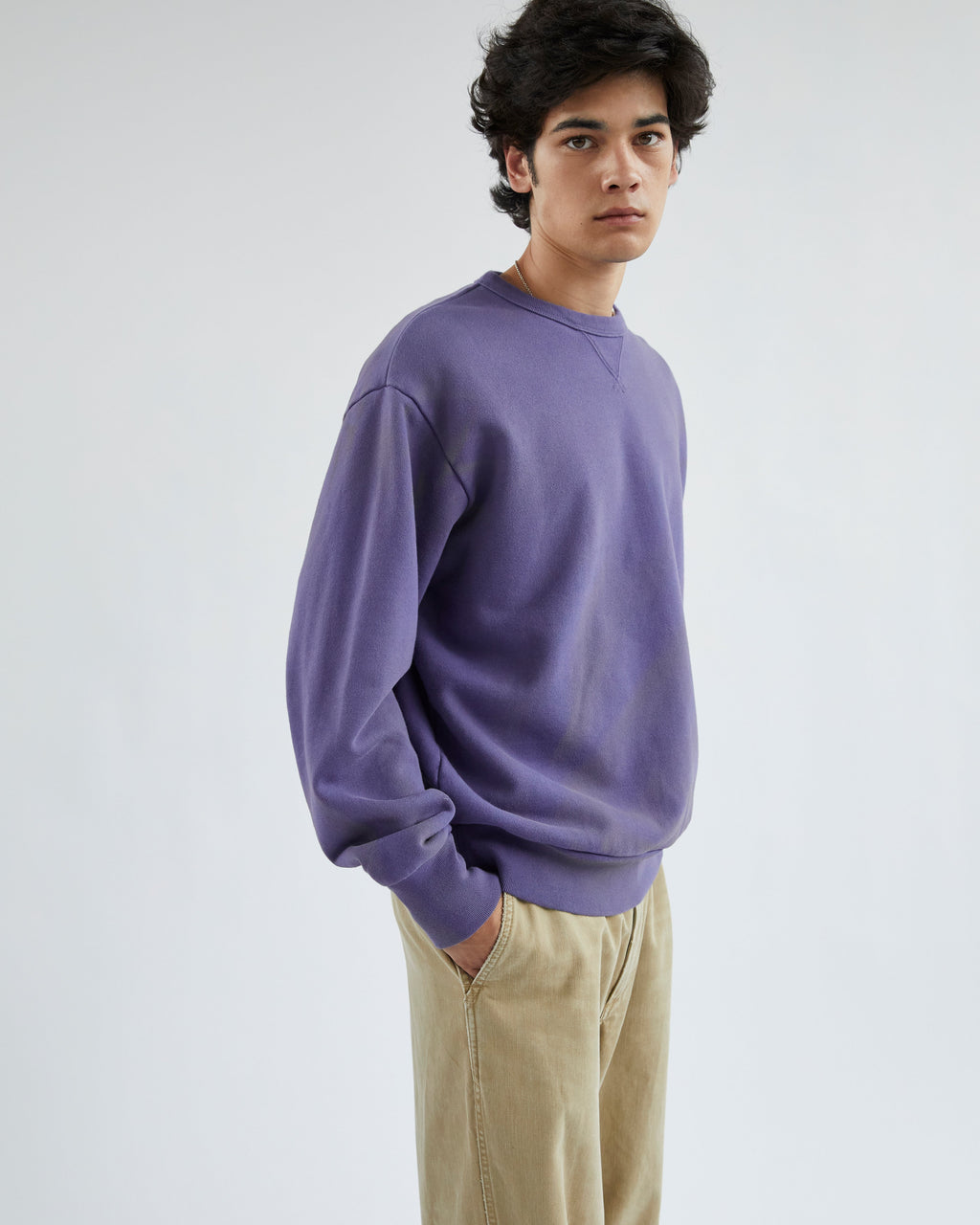 Khakis - Stained Crewneck (Purple) product image 5 | TRAB K-Fashion Australia