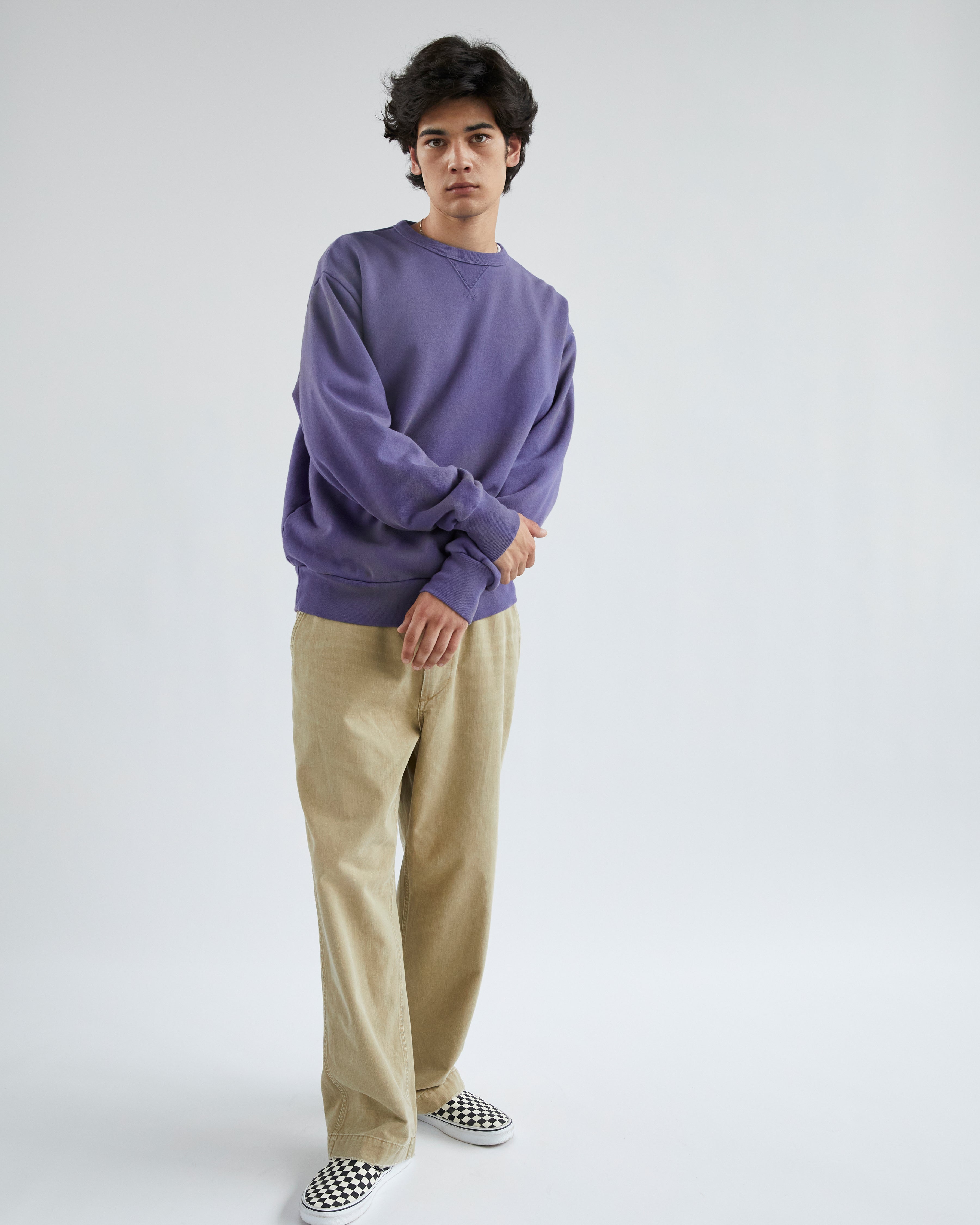 Khakis - Stained Crewneck (Purple) product image 6 | TRAB K-Fashion Australia
