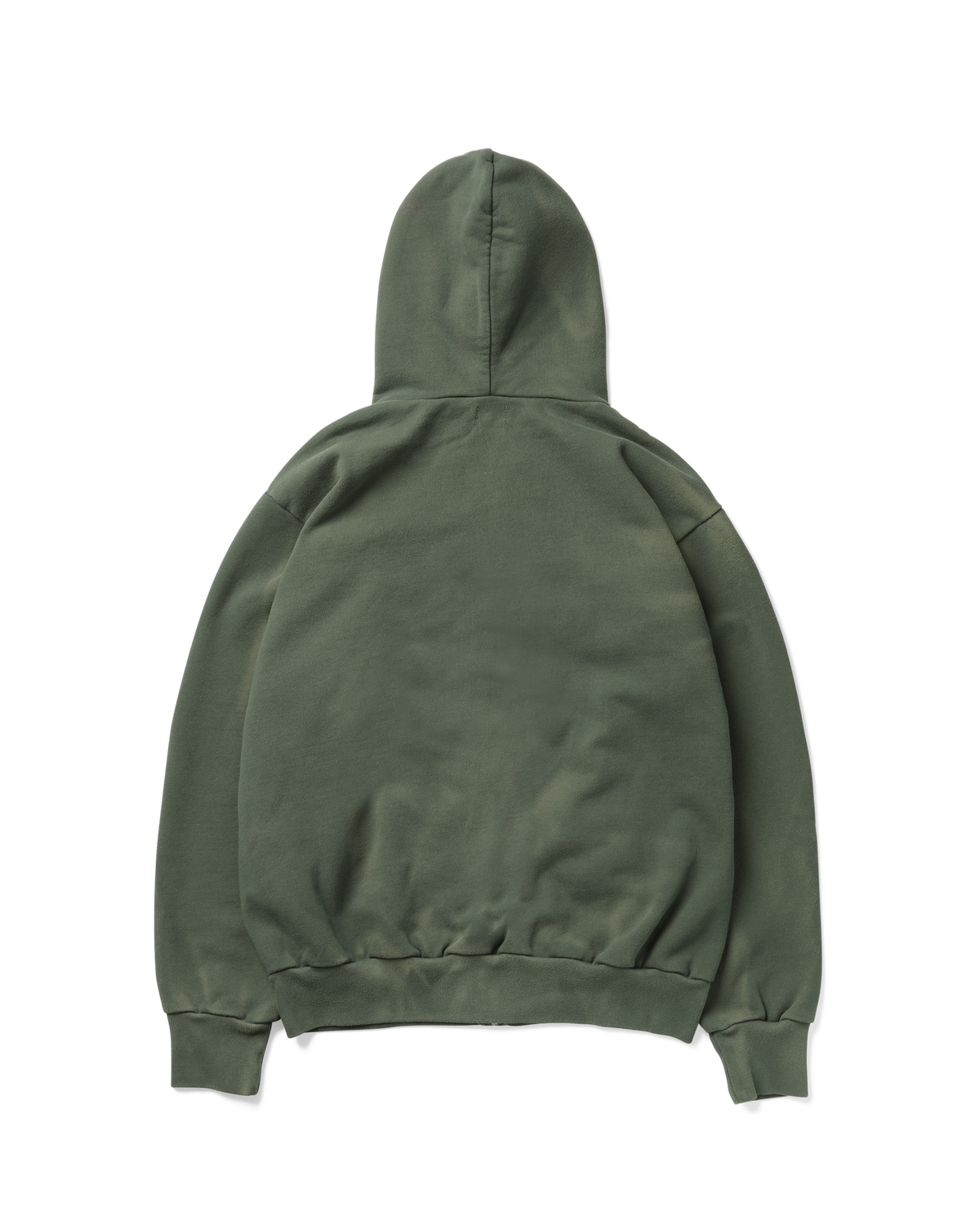 Khakis - Stained Full Zip Hoodie (Olive) product image 4 | TRAB K-Fashion Australia