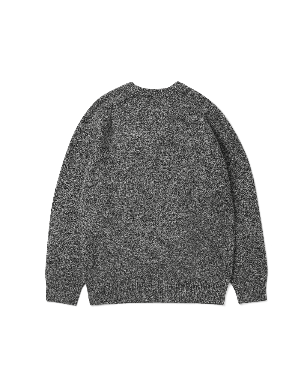 Khakis - Stock Crewneck Sweater (Black Melange) product image 4 | TRAB K-Fashion Australia