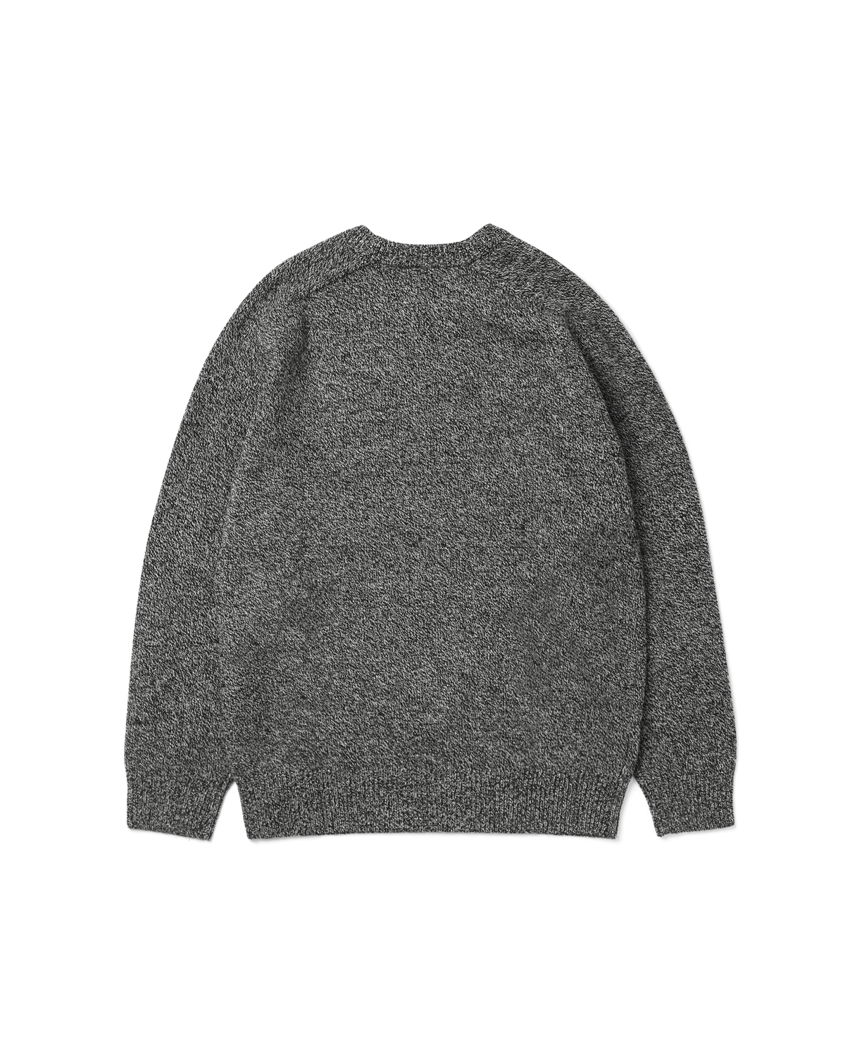 Khakis - Stock Crewneck Sweater (Black Melange) product image 4 | TRAB K-Fashion Australia