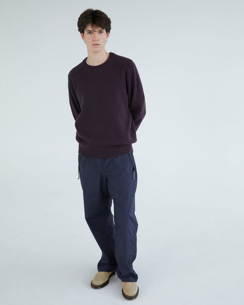 Khakis - Stock Crewneck Sweater (Purple) product image 6 | TRAB K-Fashion Australia