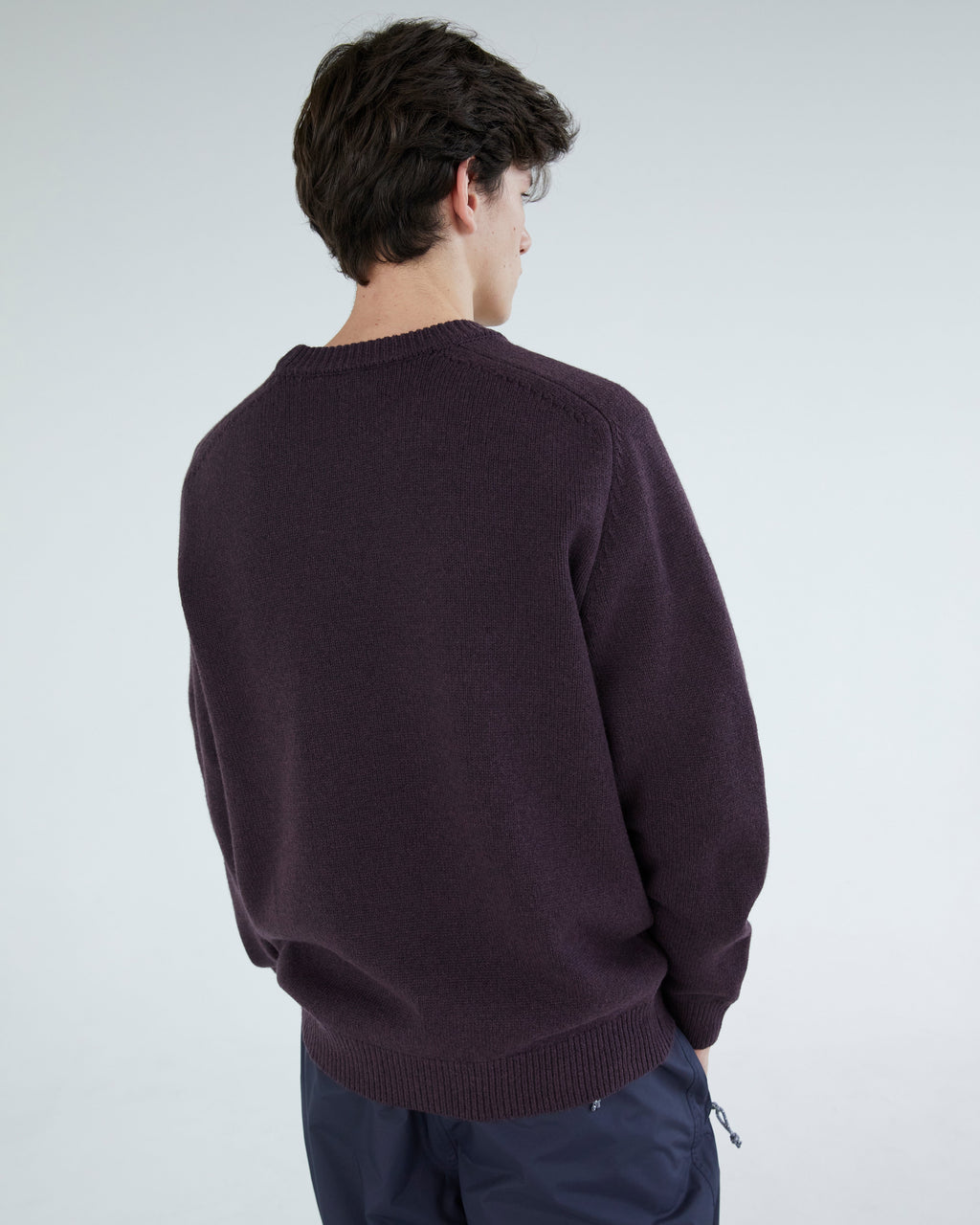 Khakis - Stock Crewneck Sweater (Purple) product image 7 | TRAB K-Fashion Australia