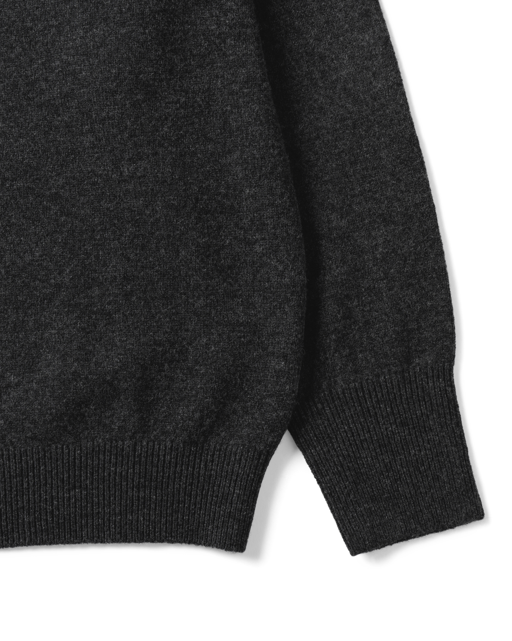 Khakis - Stock V-Neck Sweater (Charcoal) product image 3 | TRAB K-Fashion Australia
