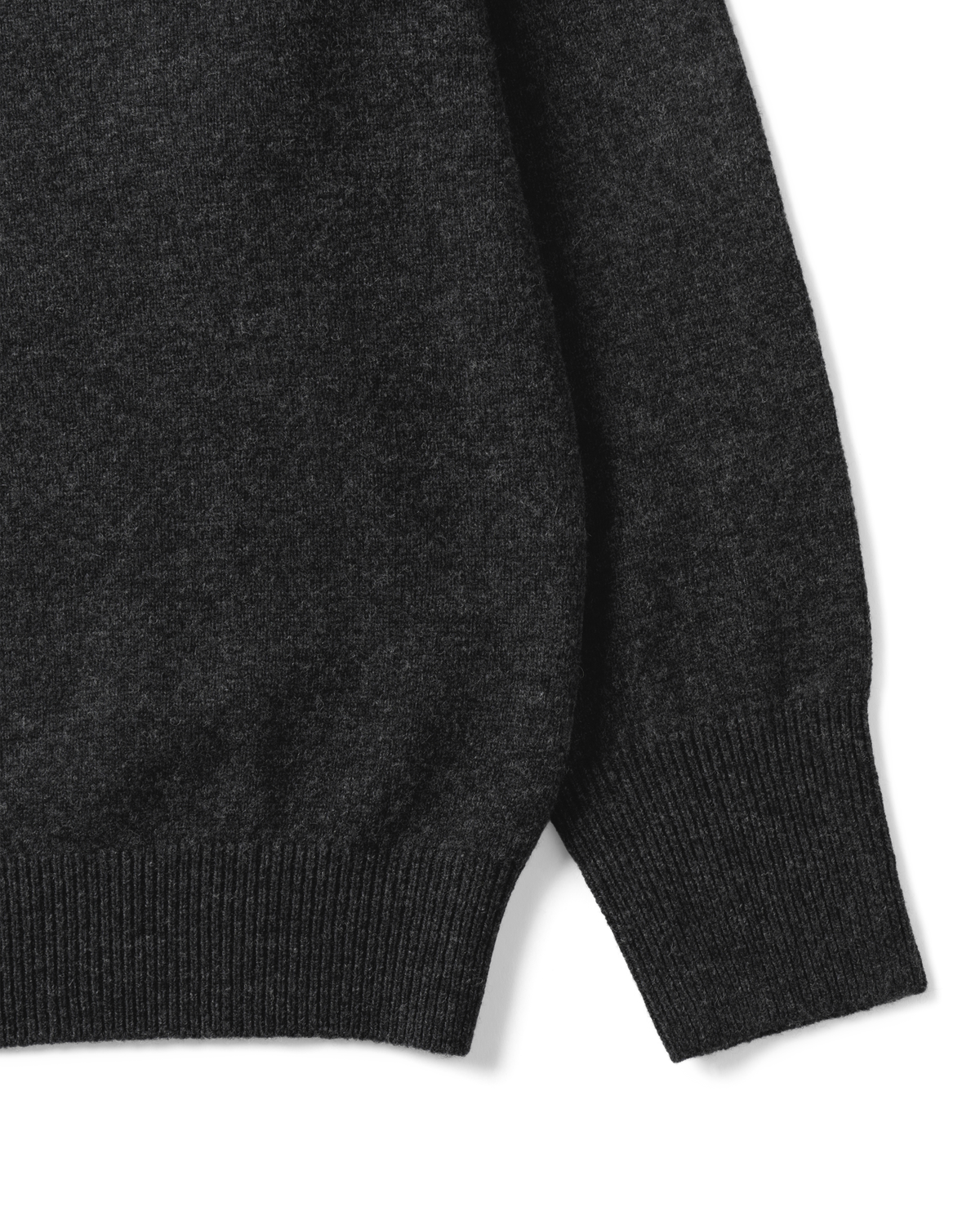 Khakis - Stock V-Neck Sweater (Charcoal) product image 3 | TRAB K-Fashion Australia