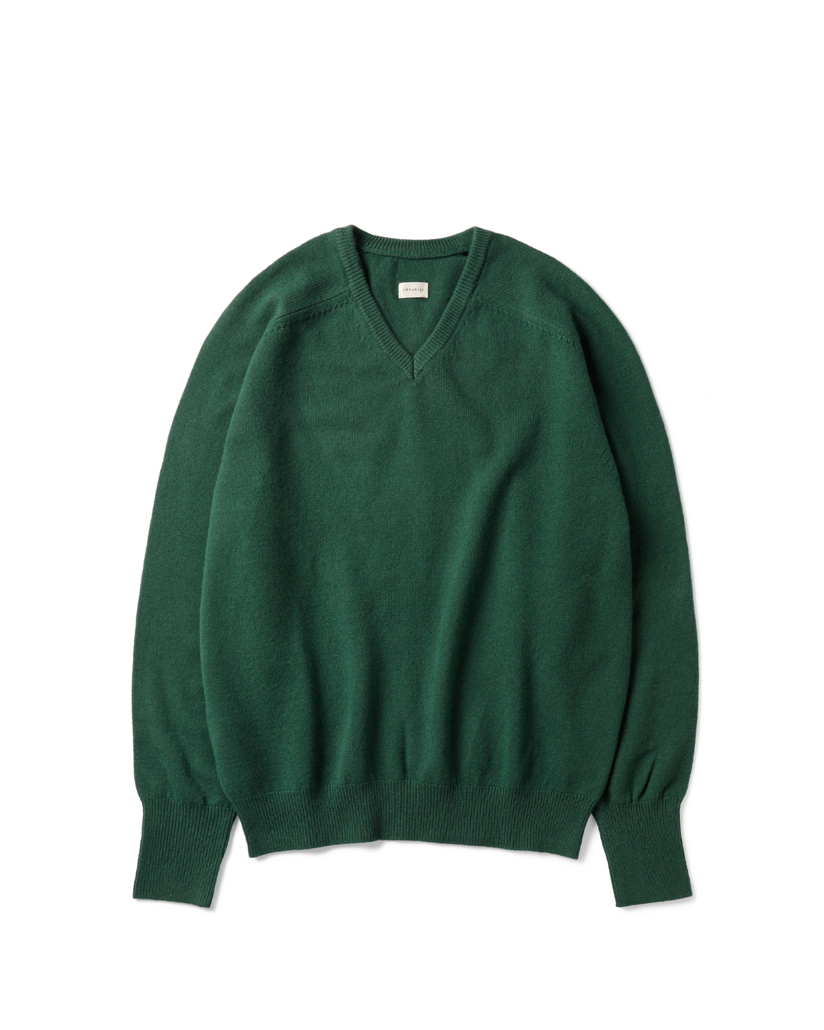 Khakis - Stock V-Neck Sweater (Green) product image 1 | TRAB K-Fashion Australia