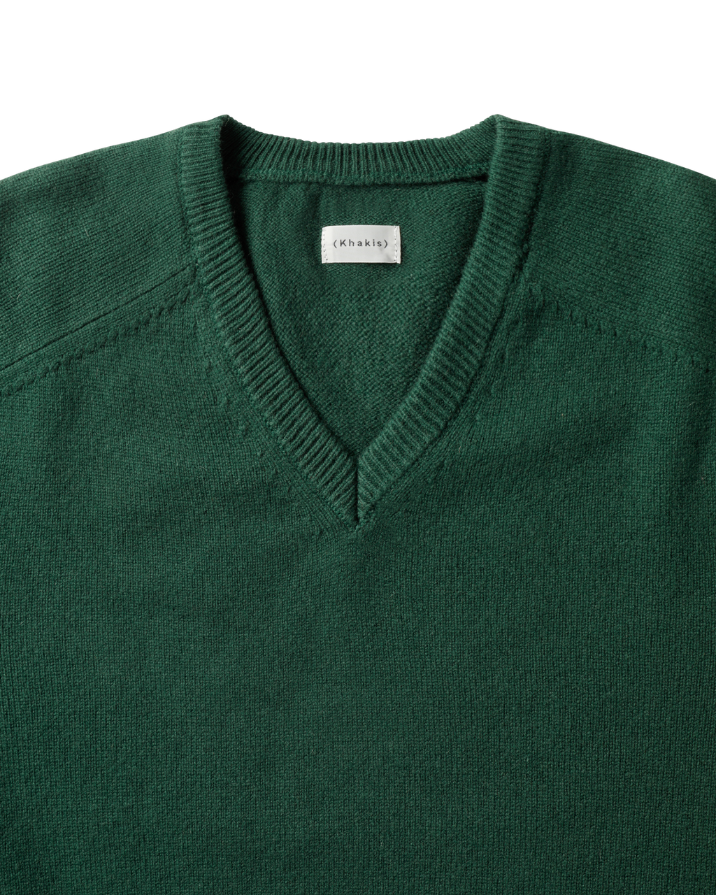 Khakis - Stock V-Neck Sweater (Green) product image 2 | TRAB K-Fashion Australia