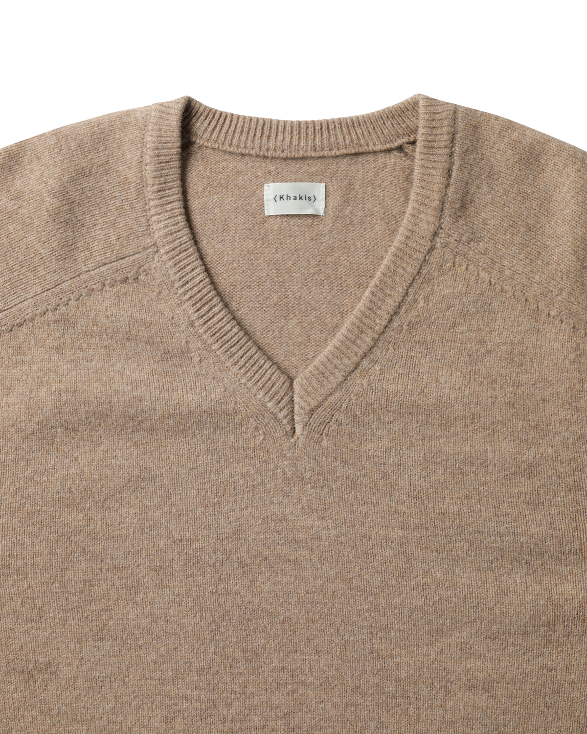Khakis - Stock V-Neck Sweater (Pebble) product image 2 | TRAB K-Fashion Australia