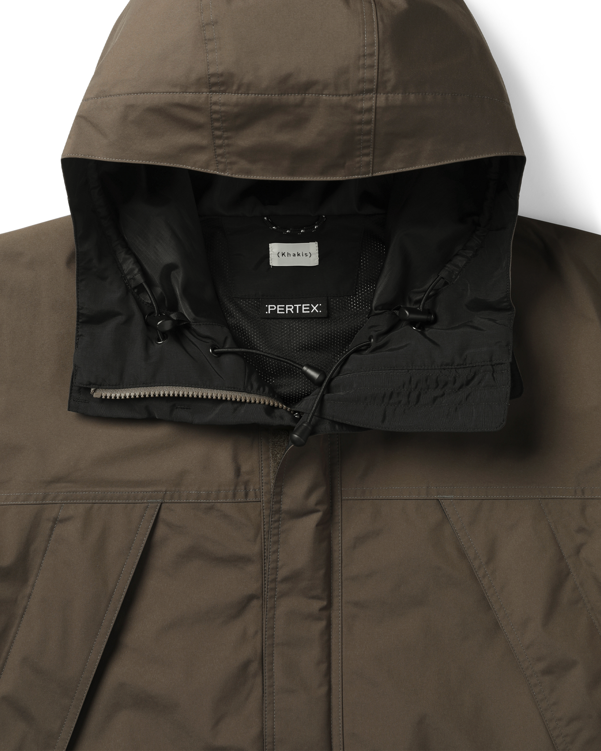 Khakis - Storm Rain Jacket (Brown) product image 2 | TRAB K-Fashion Australia