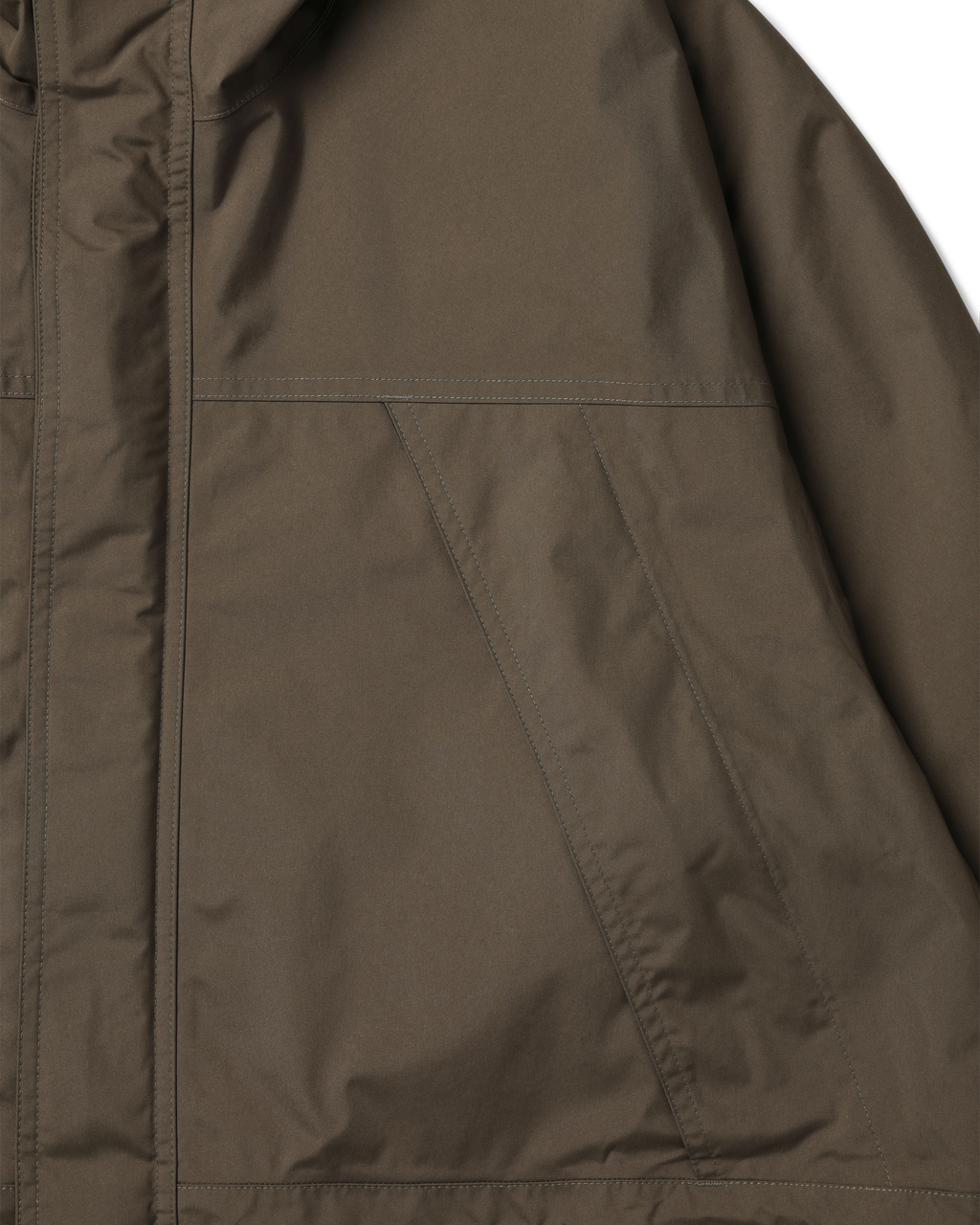 Khakis - Storm Rain Jacket (Brown) product image 3 | TRAB K-Fashion Australia