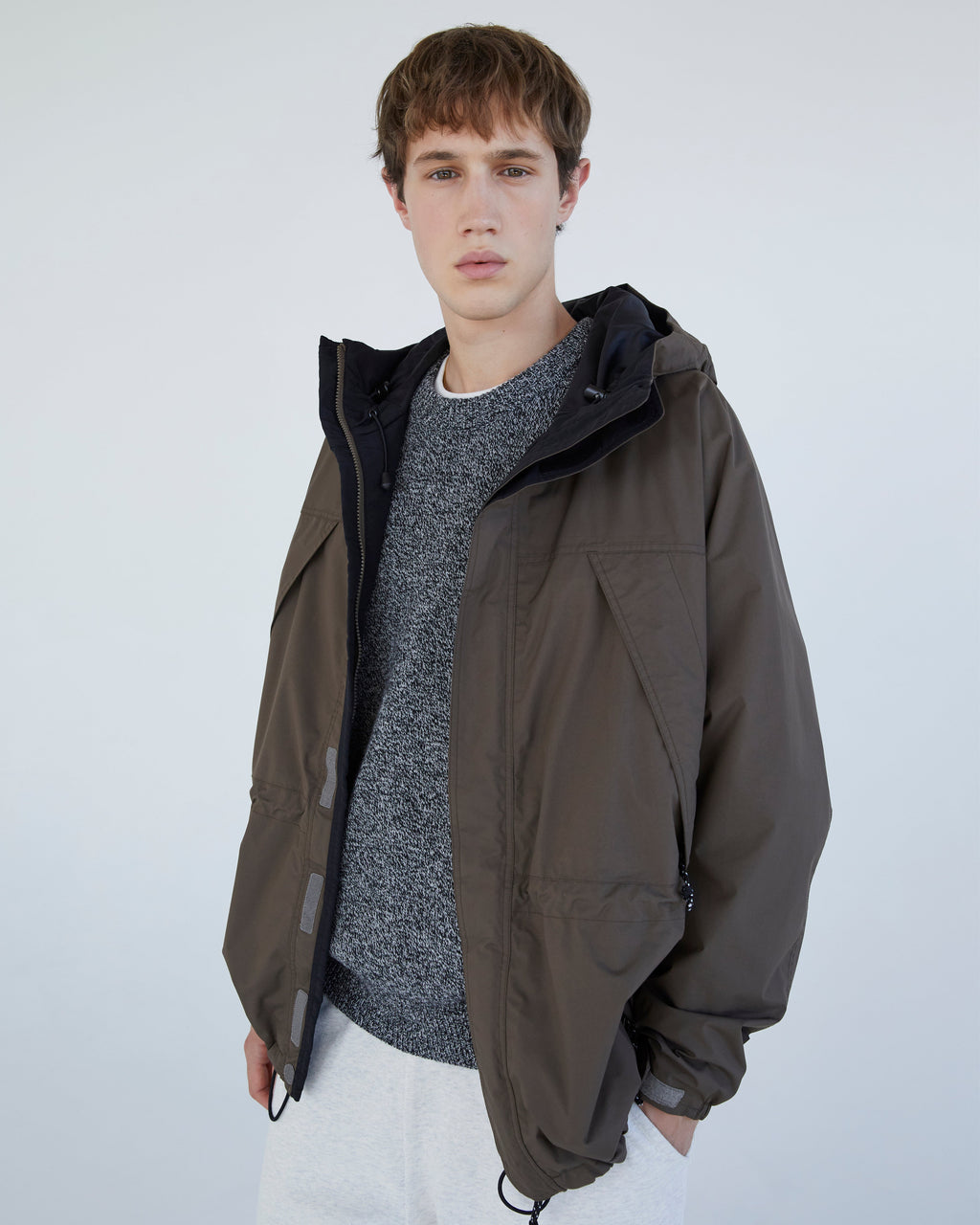 Khakis - Storm Rain Jacket (Brown) product image 7 | TRAB K-Fashion Australia