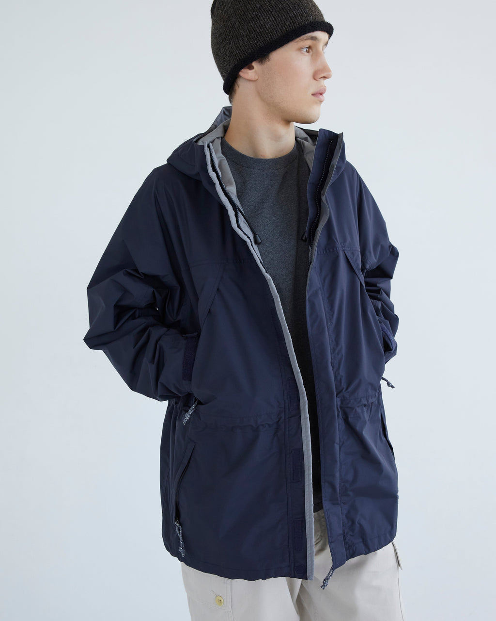 Khakis - Storm Rain Jacket (Navy) product image 9 | TRAB K-Fashion Australia