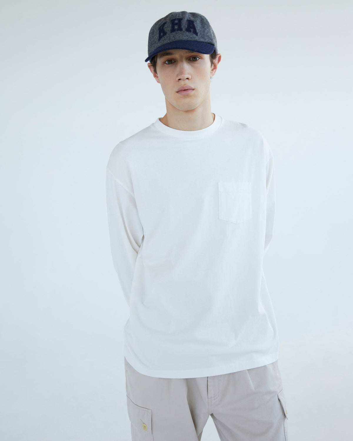 Khakis - Team 6p Cap (Charcoal) product image 5 | TRAB K-Fashion Australia