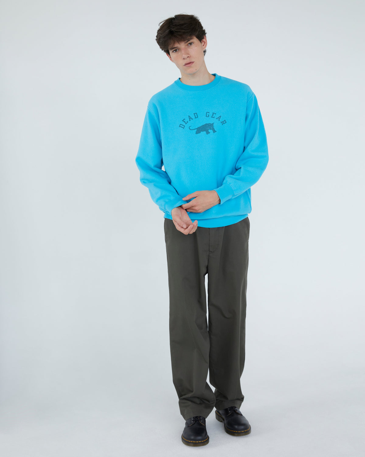 Khakis - Team Panther Crewneck (Blue) product image 6 | TRAB K-Fashion Australia