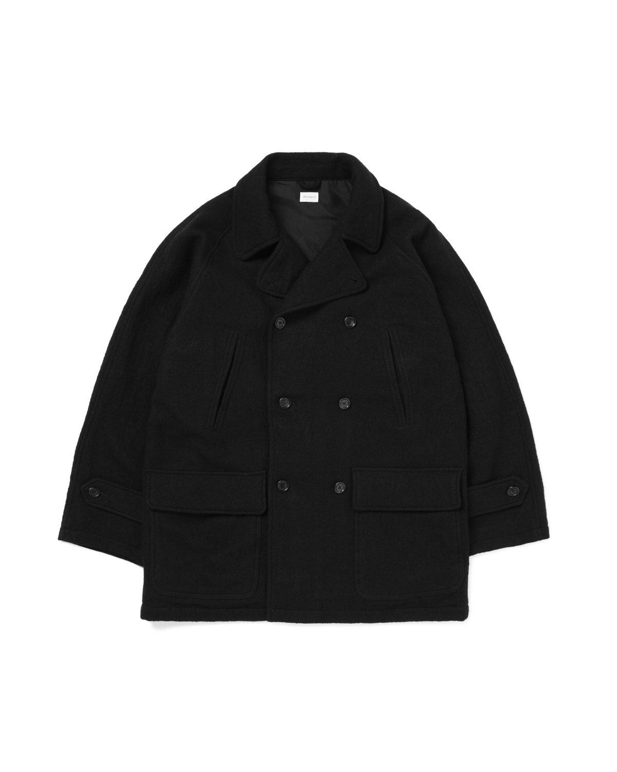 Khakis - Wool Double Coat (Black) product image 1 | TRAB K-Fashion Australia