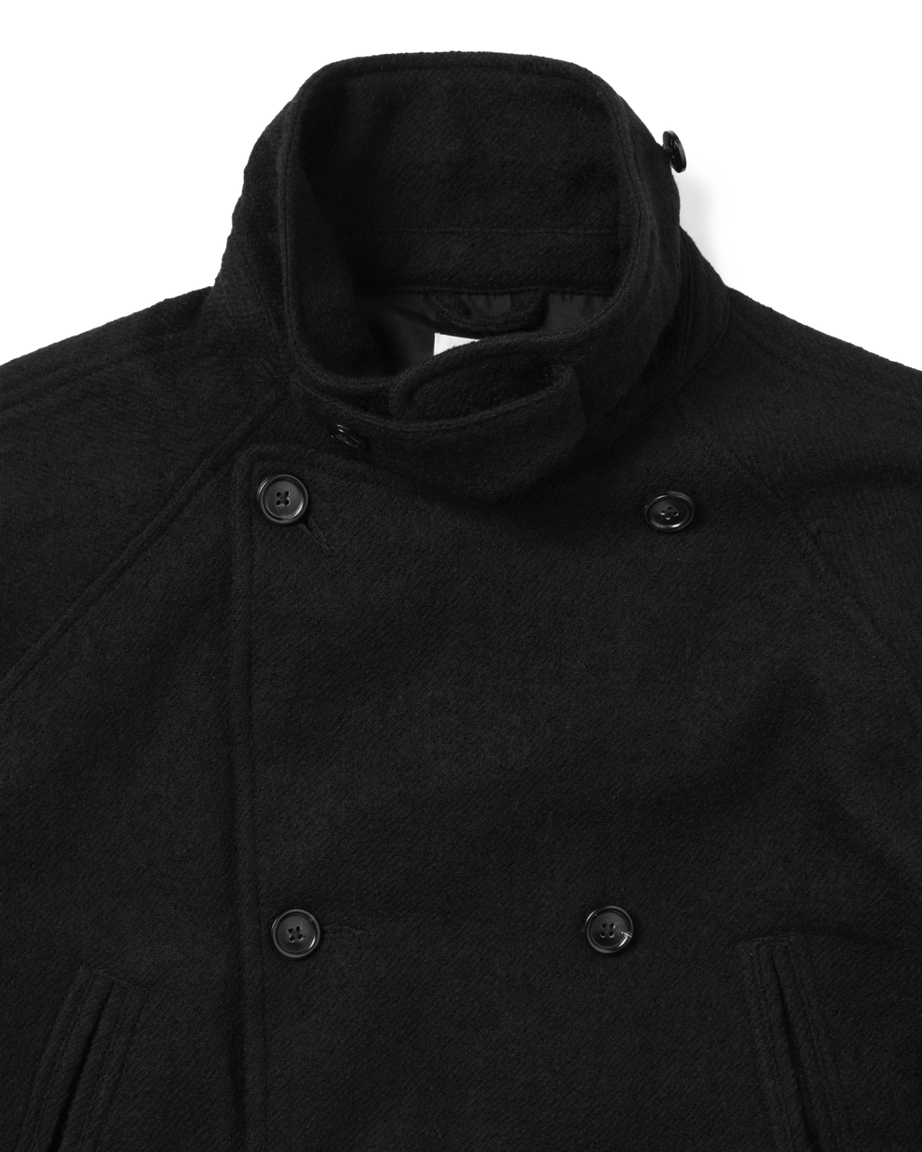 Khakis - Wool Double Coat (Black) product image 2 | TRAB K-Fashion Australia