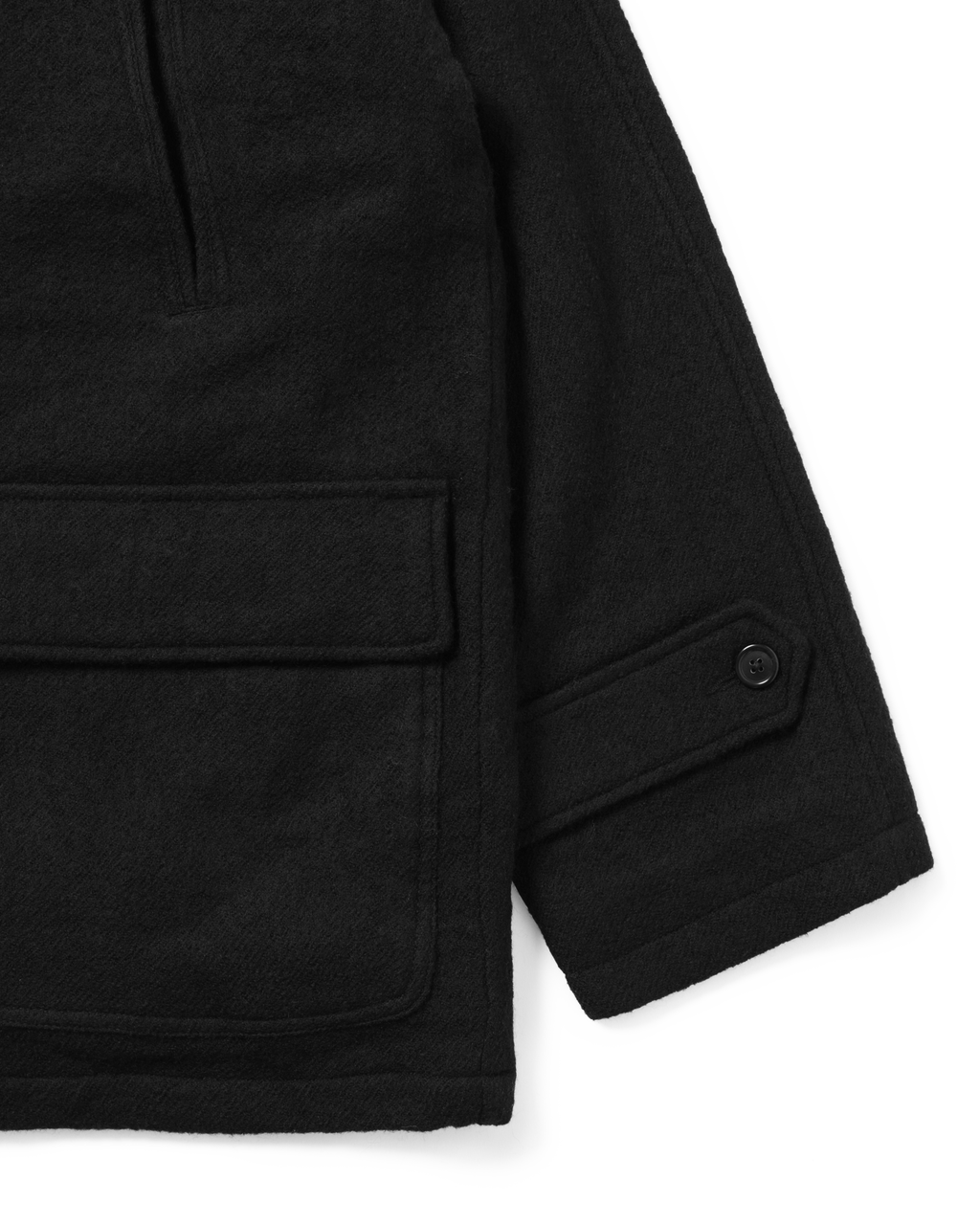 Khakis - Wool Double Coat (Black) product image 3 | TRAB K-Fashion Australia