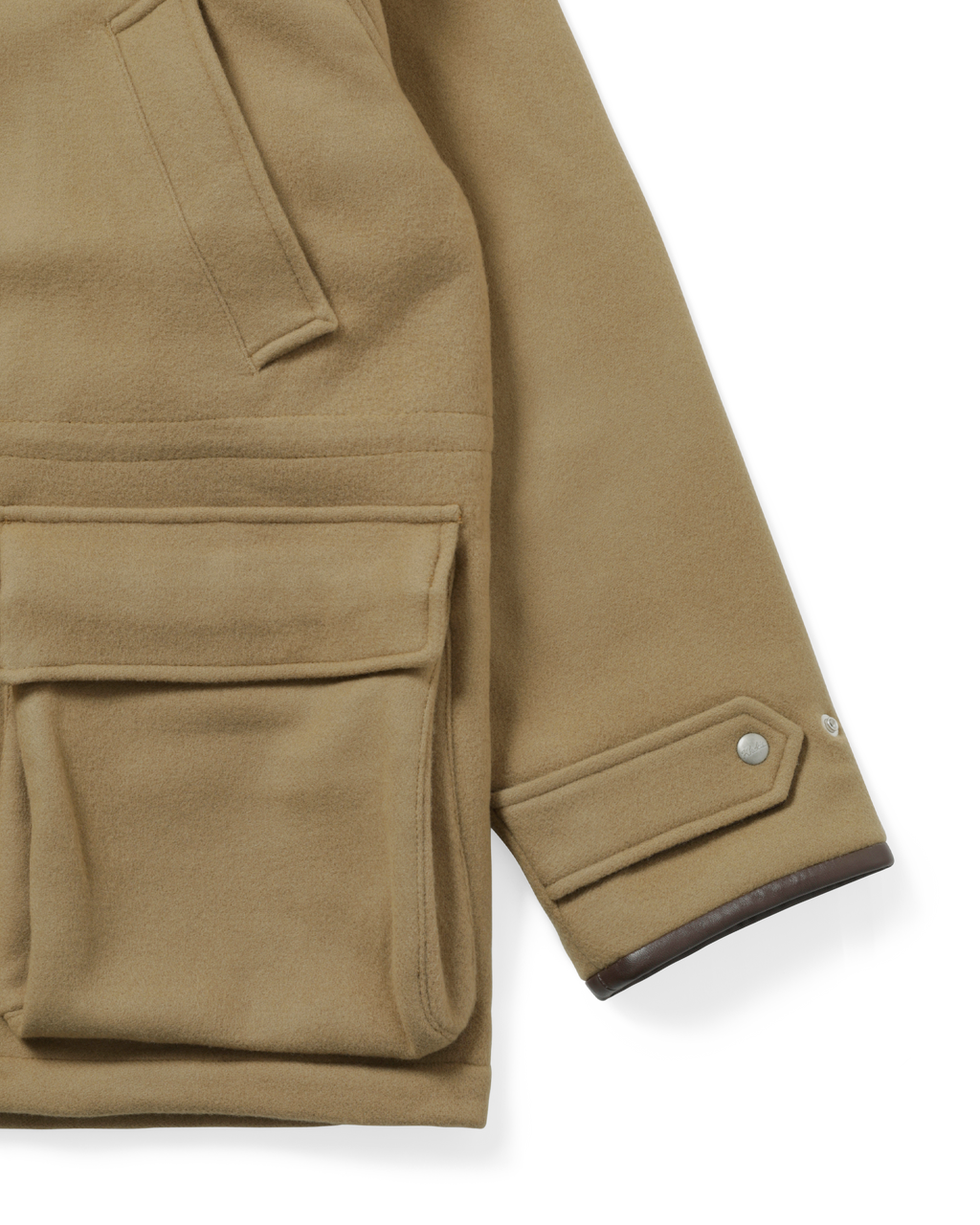 Khakis - Wool Rover Parka (Camel) product image 3 | TRAB K-Fashion Australia