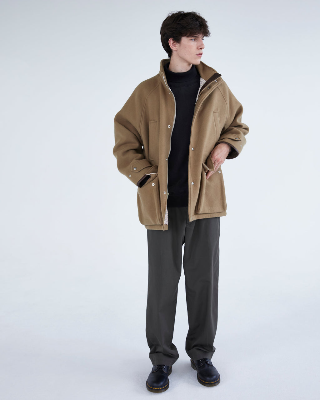 Khakis - Wool Rover Parka (Camel) product image 7 | TRAB K-Fashion Australia
