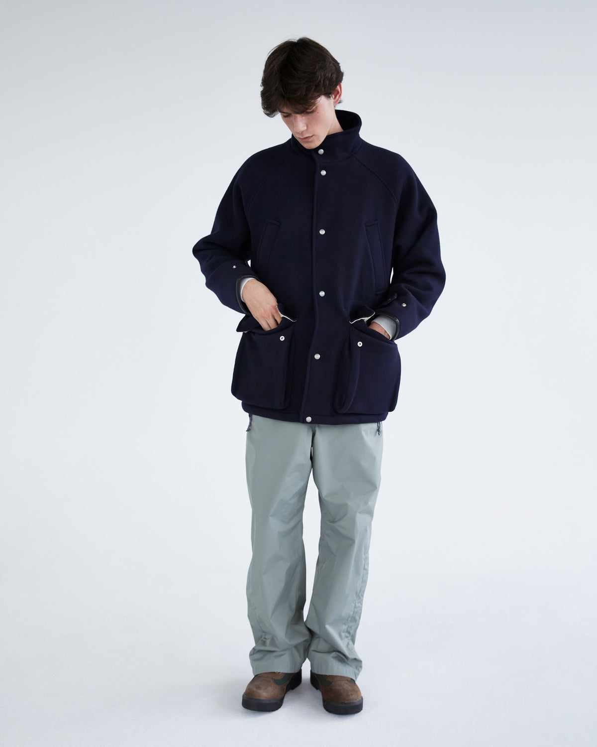 Khakis - Wool Rover Parka (Navy) product image 7 | TRAB K-Fashion Australia