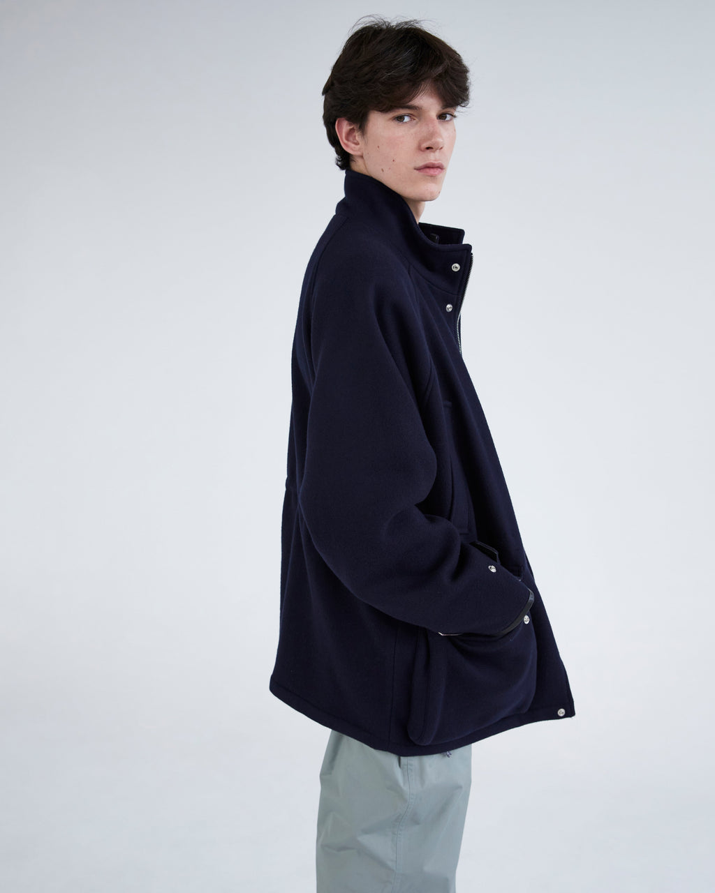 Khakis - Wool Rover Parka (Navy) product image 8 | TRAB K-Fashion Australia