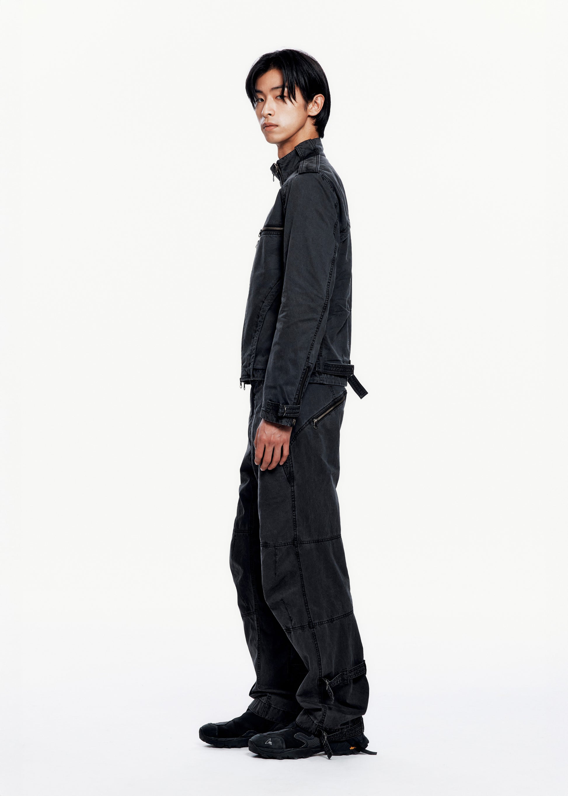 Hyein Seo - Washed Rider Jacket (Midnight) product image 4 | TRAB K-Fashion Australia